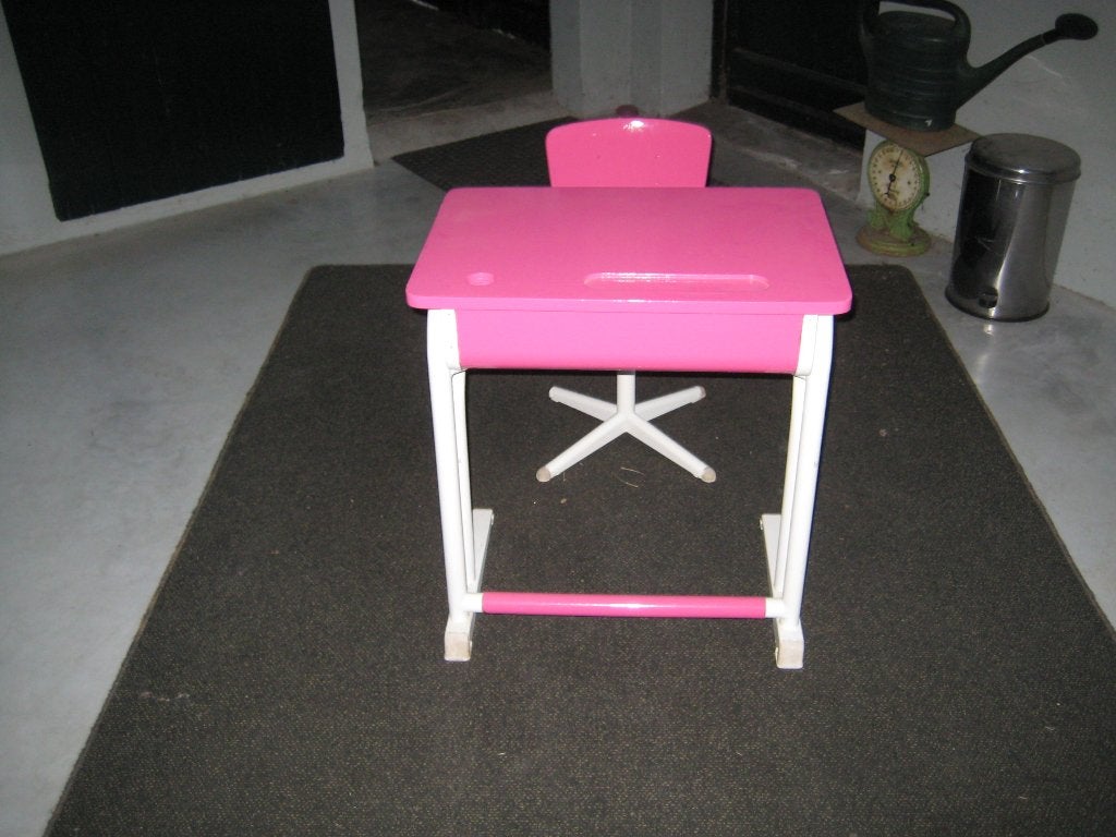 Kinderbureautje, Kinderen en Baby's, Kinderkamer | Tafels en Stoelen, Ophalen, Gebruikt, Tafel(s) en Stoel(en)