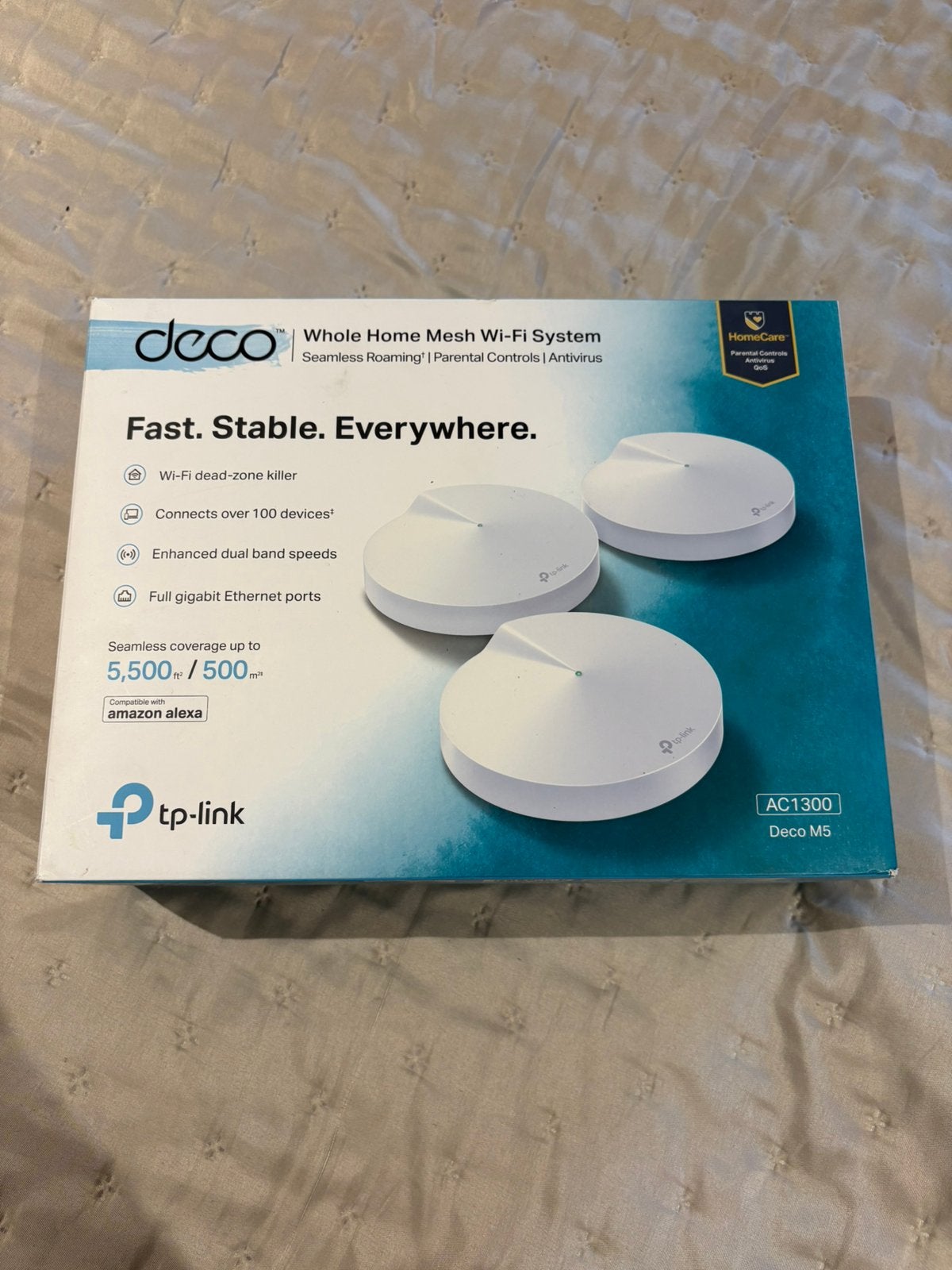 TP-link Deco M5 AC1300 NIEUW, Computers en Software, Ophalen of Verzenden, Nieuw