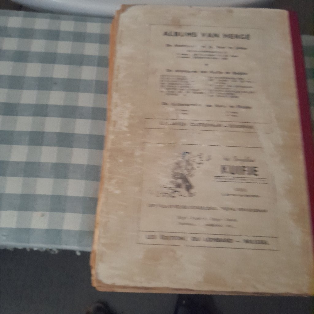 Kuifje weekblad bundelingen 7,8,9,10,11,12,13,14, Boeken, Meerdere stripboeken, Verzenden, Gelezen