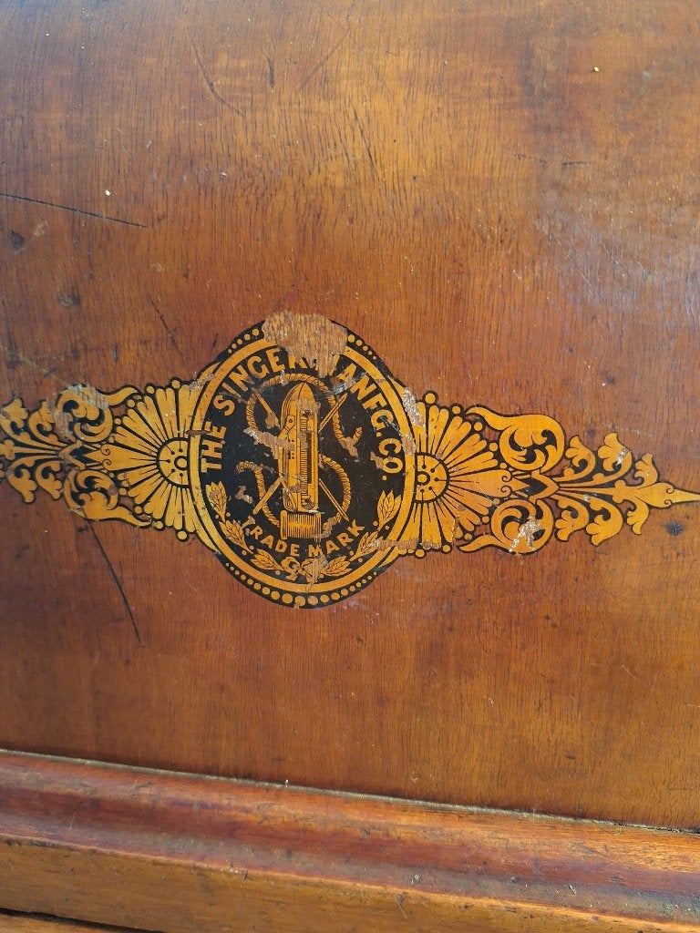 Antieke singer naaimachine, Ophalen of Verzenden