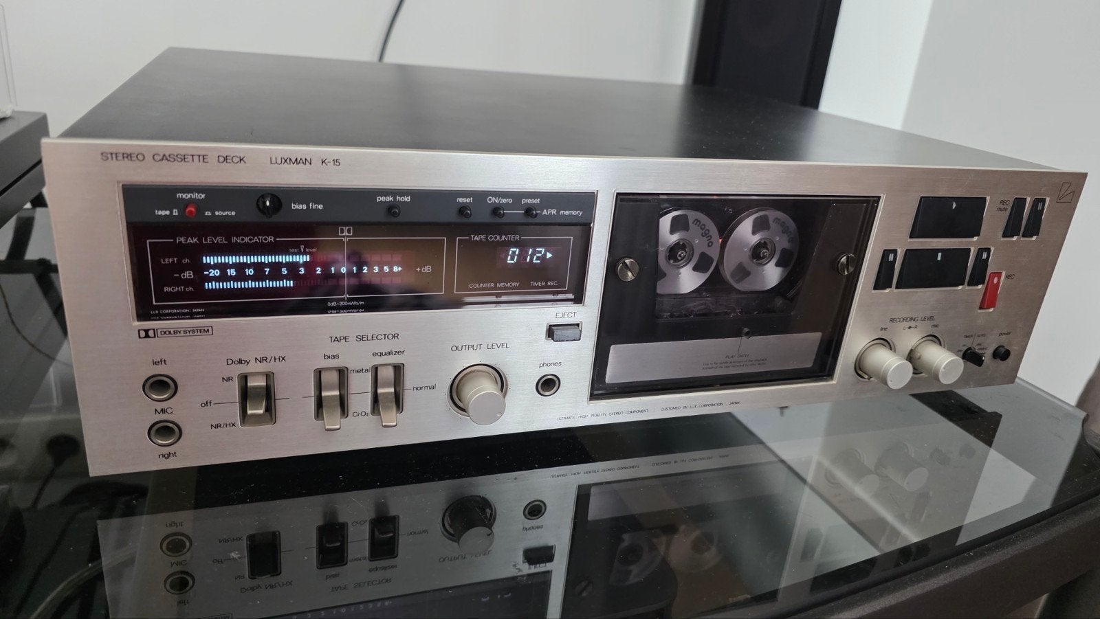 Luxman K-15 Stereo Cassette Deck, Ophalen of Verzenden