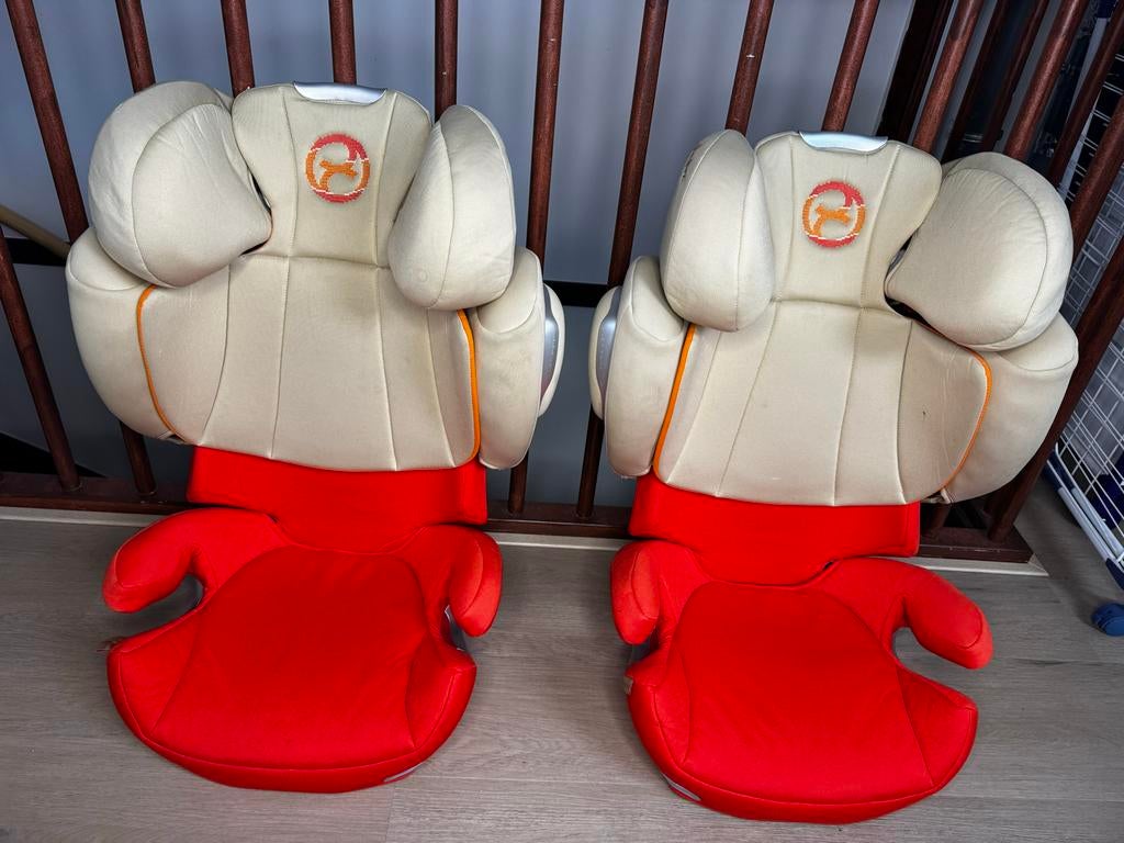 Cybex Solution Q3-fix autostoel (€80,- per stoel), Kinderen en Baby's, Autostoeltjes, Zo goed als nieuw, Overige merken, 15 t/m 36 kg