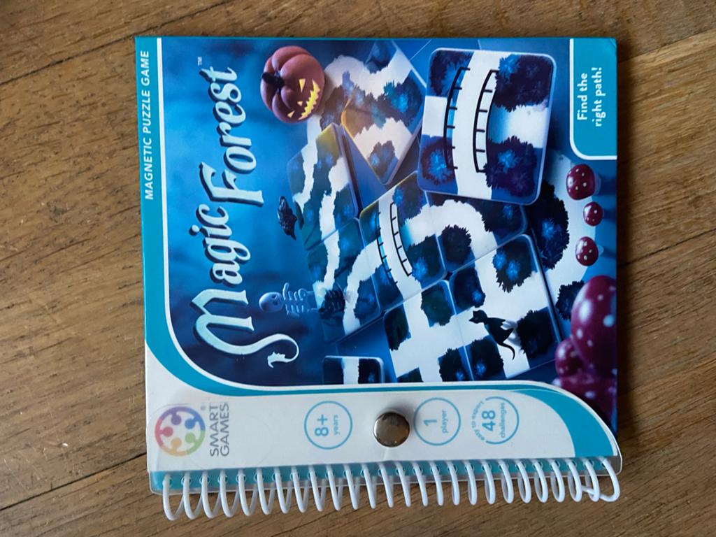 SmartGames Magic Forest - Magnetisch Puzzelspel, Een of twee spelers, Ophalen of Verzenden, Zo goed als nieuw, Reisspel