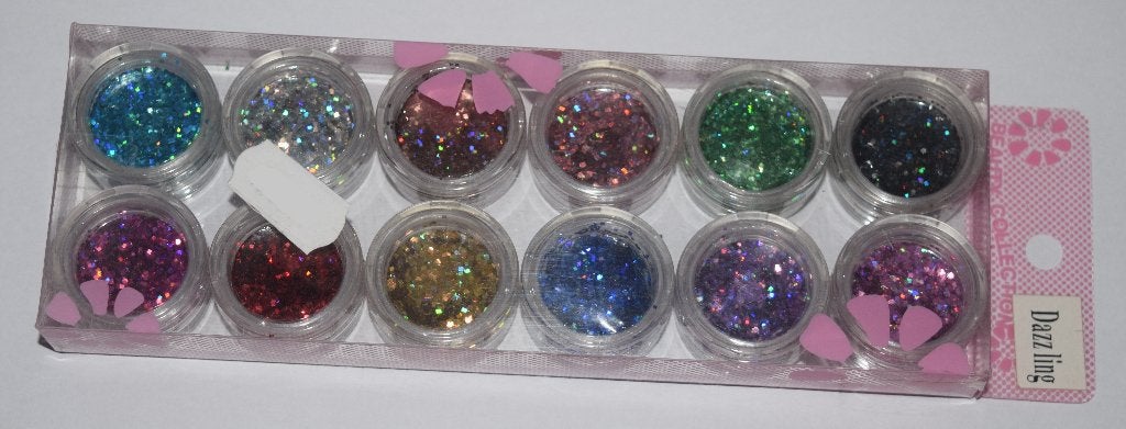 Nailart glitters te koop, Ophalen of Verzenden, Nieuw, Overige kleuren, Handen en Nagels