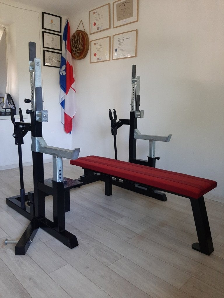 TTEKA Powerlifting 2025 Competition combo rack (LF-46-1), Sport en Fitness, Benen, Nieuw, Metaal, Krachtstation