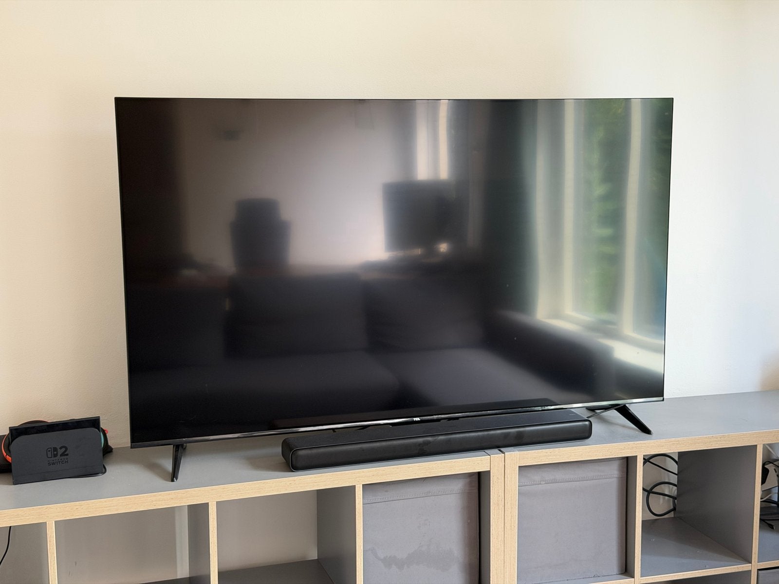 TCL 65 Inch QLED UHD Smart TV + Soundbar - Nieuw, LED, 50 Hz, Zo goed als nieuw, 100 cm of meer