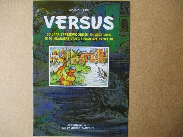 adv10381 suske en wiske versus folder, Ophalen, Suske en Wiske, Gebruikt, Overige typen