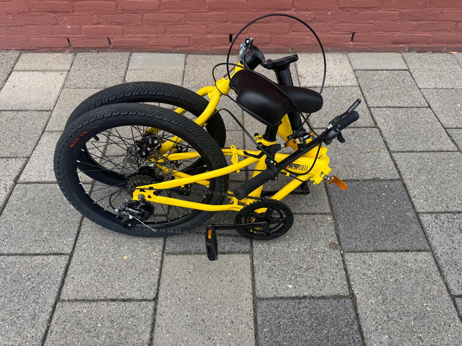 Opvouwbare fiets, Heren, Versnellingen, Zo goed als nieuw, Schijfrem