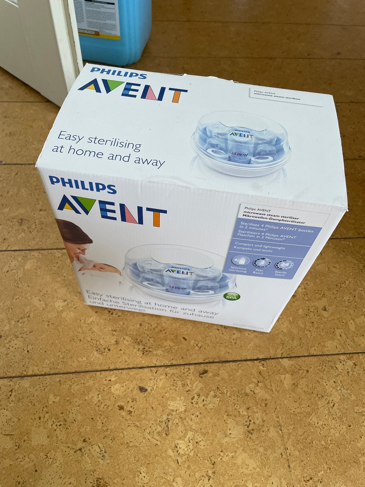 Philips AVENT Magnetron Stoomsterilisator, Ophalen of Verzenden, Zo goed als nieuw