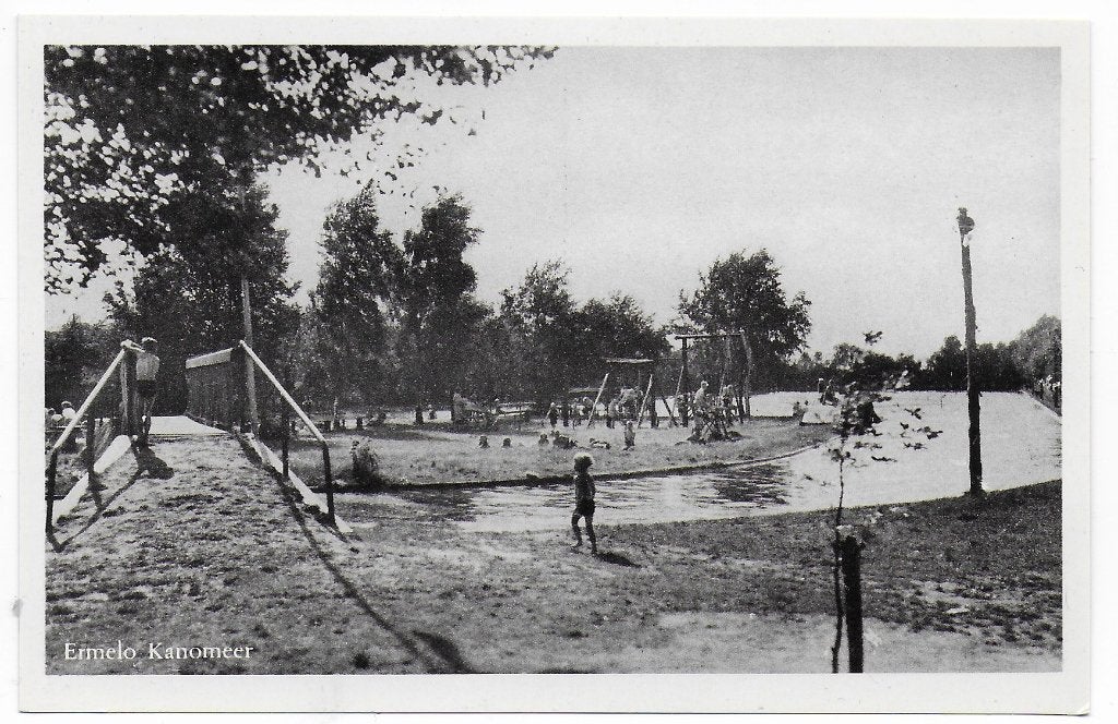 Ermelo Kanomeer Ongelopen Ansichtkaart ( B6940 ) (, Ophalen of Verzenden, 1960 tot 1980, Gelopen, Gelderland