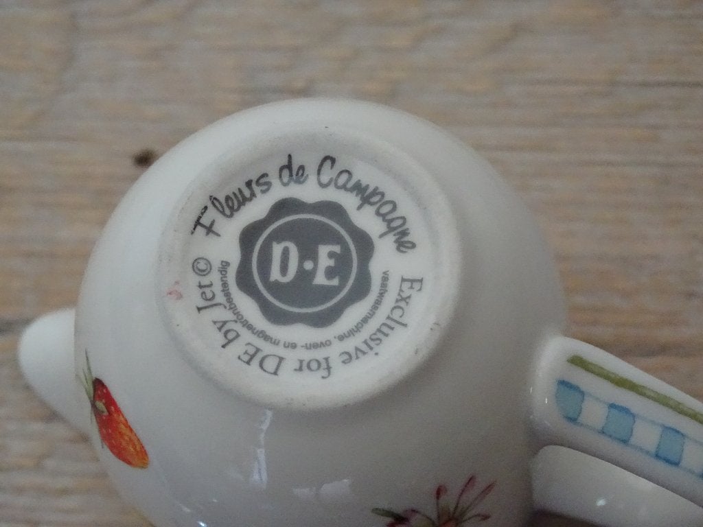 1x Melkkannetje Jet (by Ter Steege) FLEURS DE CAMPAGNE, gaaf, Overige typen, Ophalen of Verzenden, Zo goed als nieuw, Overige stijlen