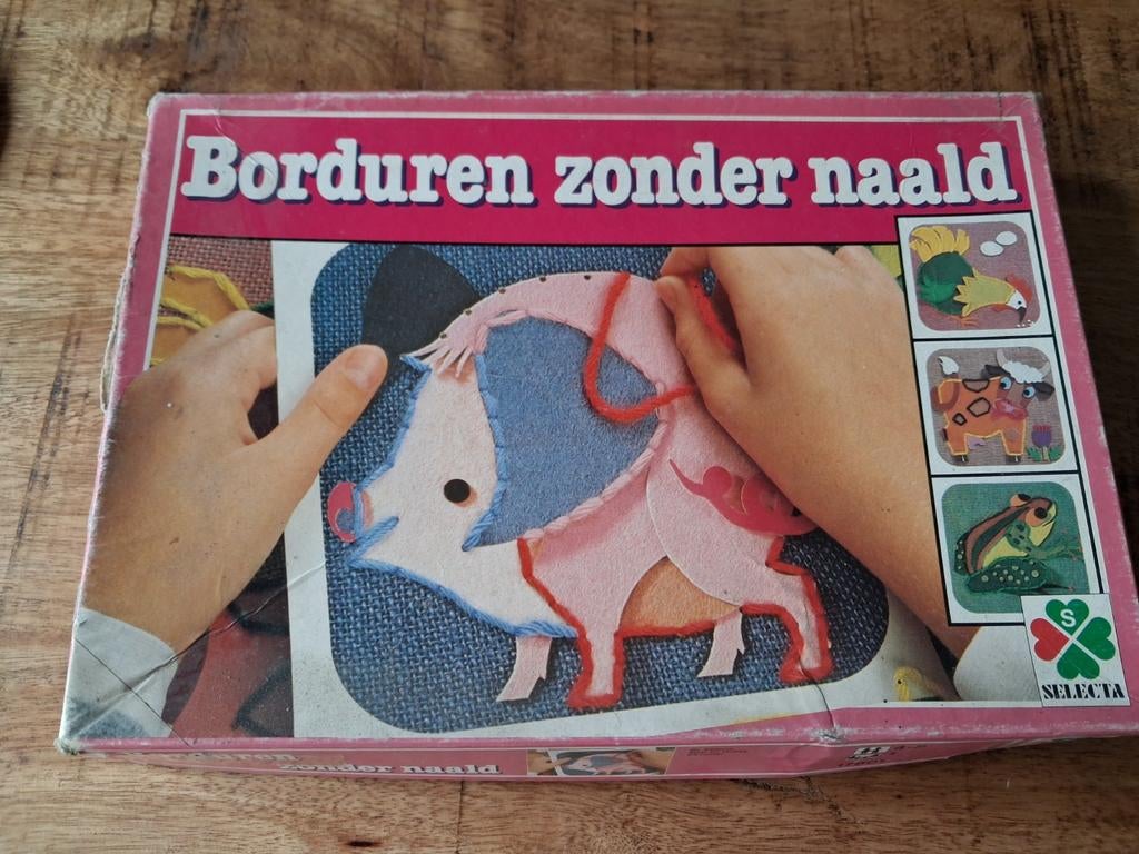 Borduren zonder naald, Ophalen of Verzenden, Gebruikt, Knutselen