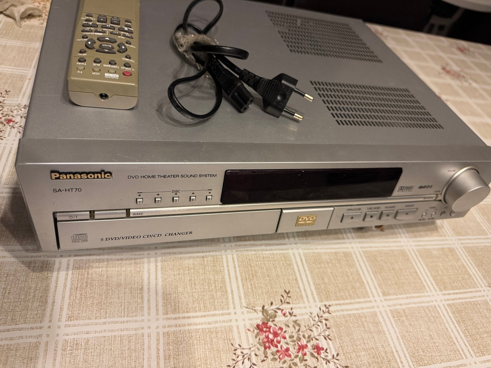 Panasonic SA-HT70 DVD Home Theater Sound System, Ophalen, Gebruikt, Dvd-speler, Panasonic