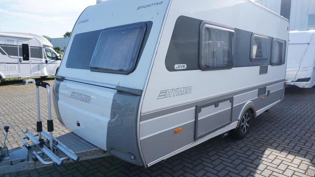 Hymer Jive 465, mover-Unico en Thule luifel, Caravans en Kamperen, Rondzit, Bedrijf, Overige typen, Eriba