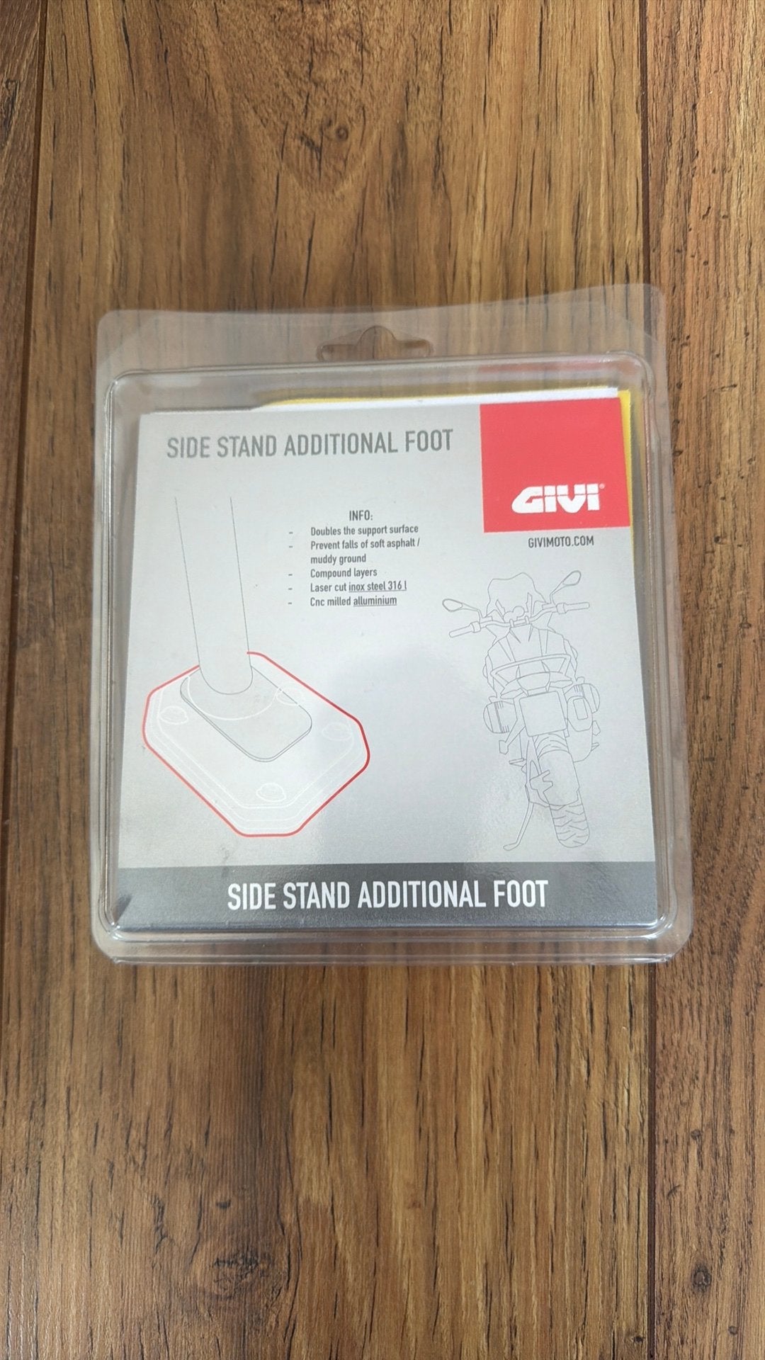 Nieuwe Givi zijstandaard verbreder, Ophalen of Verzenden, Nieuw