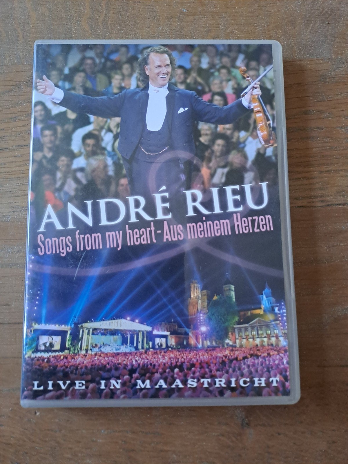 André Rieu - Songs from my heart - Live in Maastricht DVD, Alle leeftijden, Ophalen of Verzenden, Zo goed als nieuw