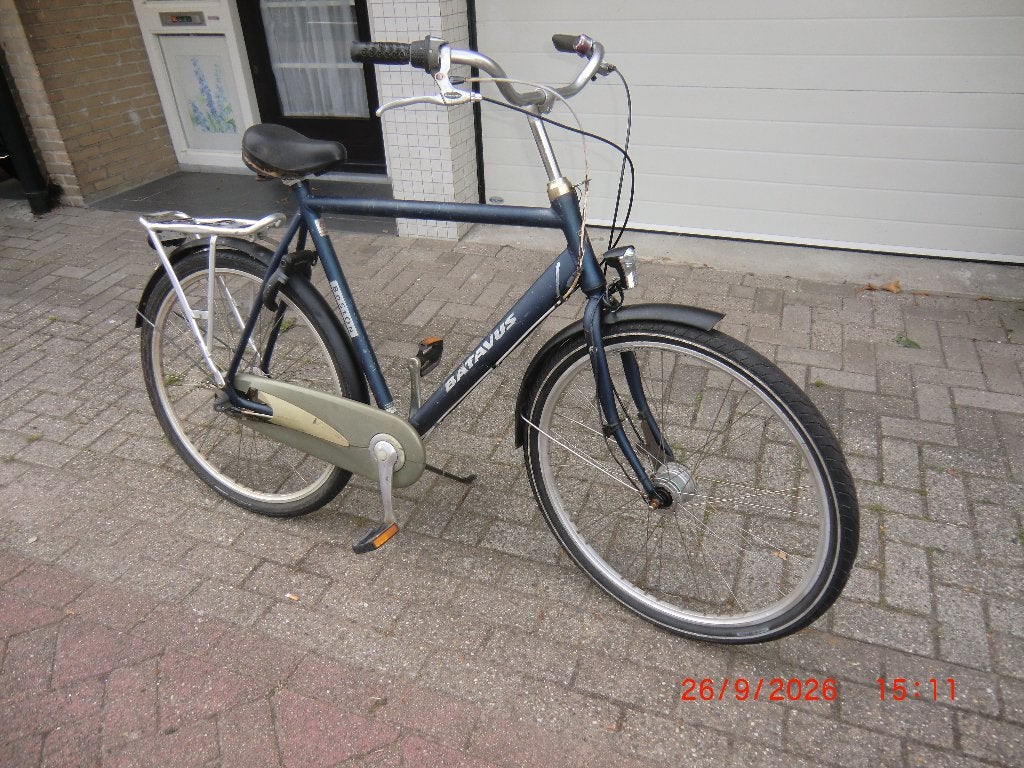bATAVUS HEREN FIETS,28 INCH,hAND REM EN 3X VERSNELLINGEN., Ophalen, Gebruikt, Versnellingen, Batavus