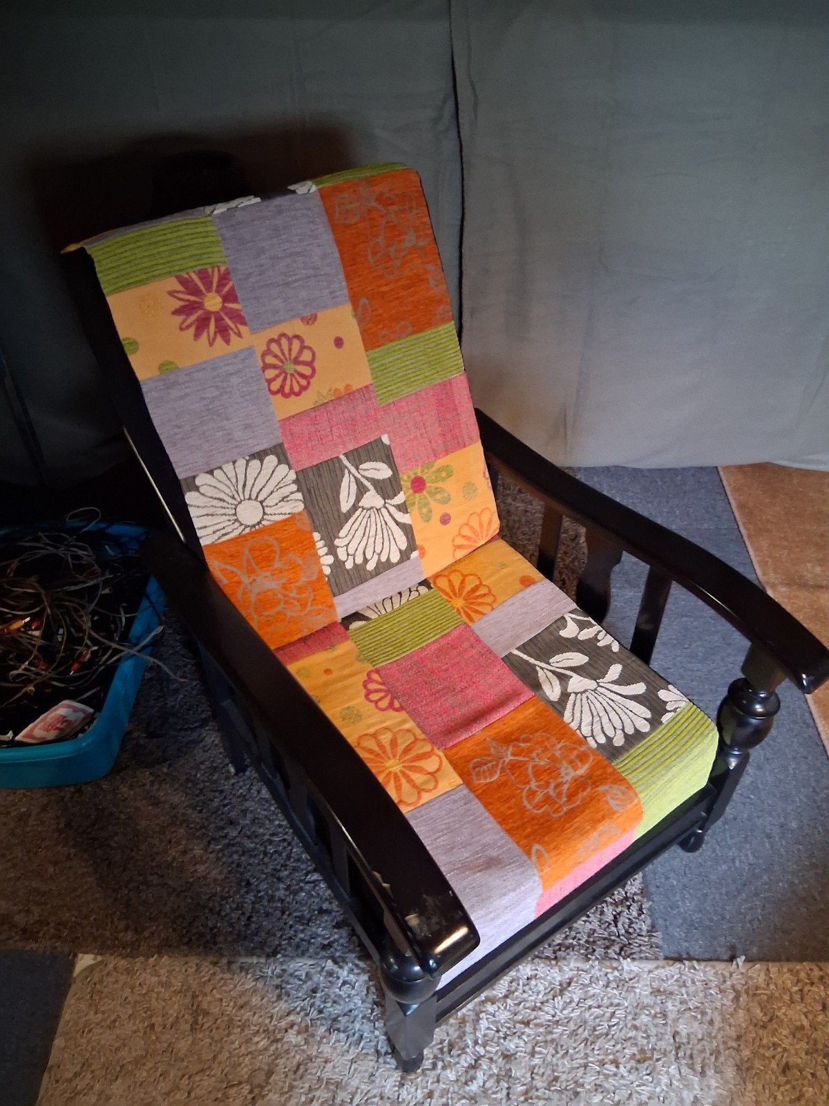 vintage stoel, Huis en Inrichting, Ophalen, Gebruikt, 50 tot 75 cm