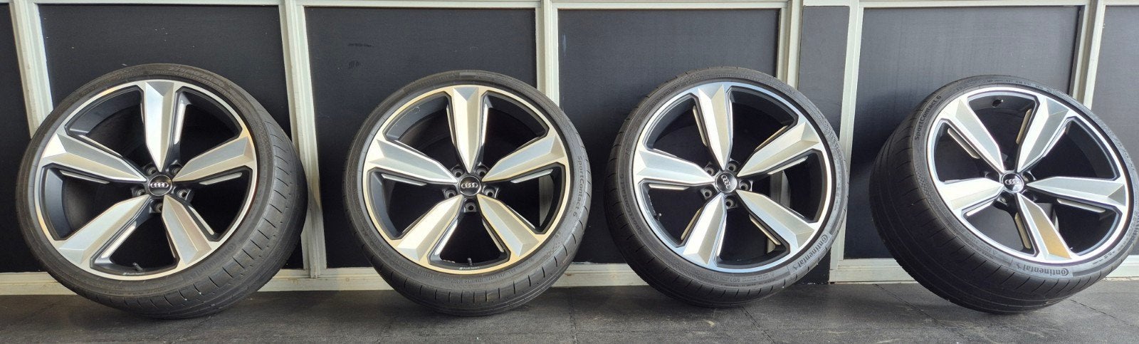 Audi RS4 20 inch originele velgen, Ophalen, Gebruikt, 275 mm, Banden en Velgen