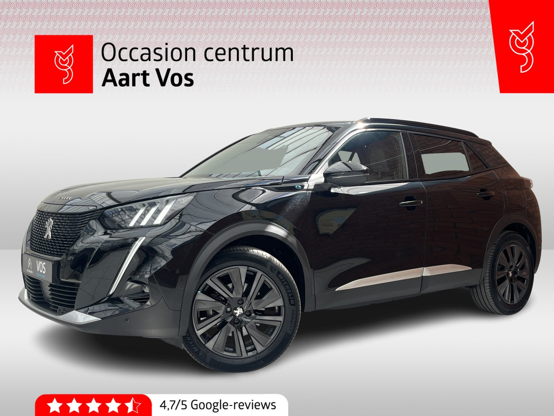 Peugeot e-2008 EV GT Pack 50 kWh | Schuifdak | Stoelverwarmi, 136 pk, Gebruikt, 322 km, Leder en Stof