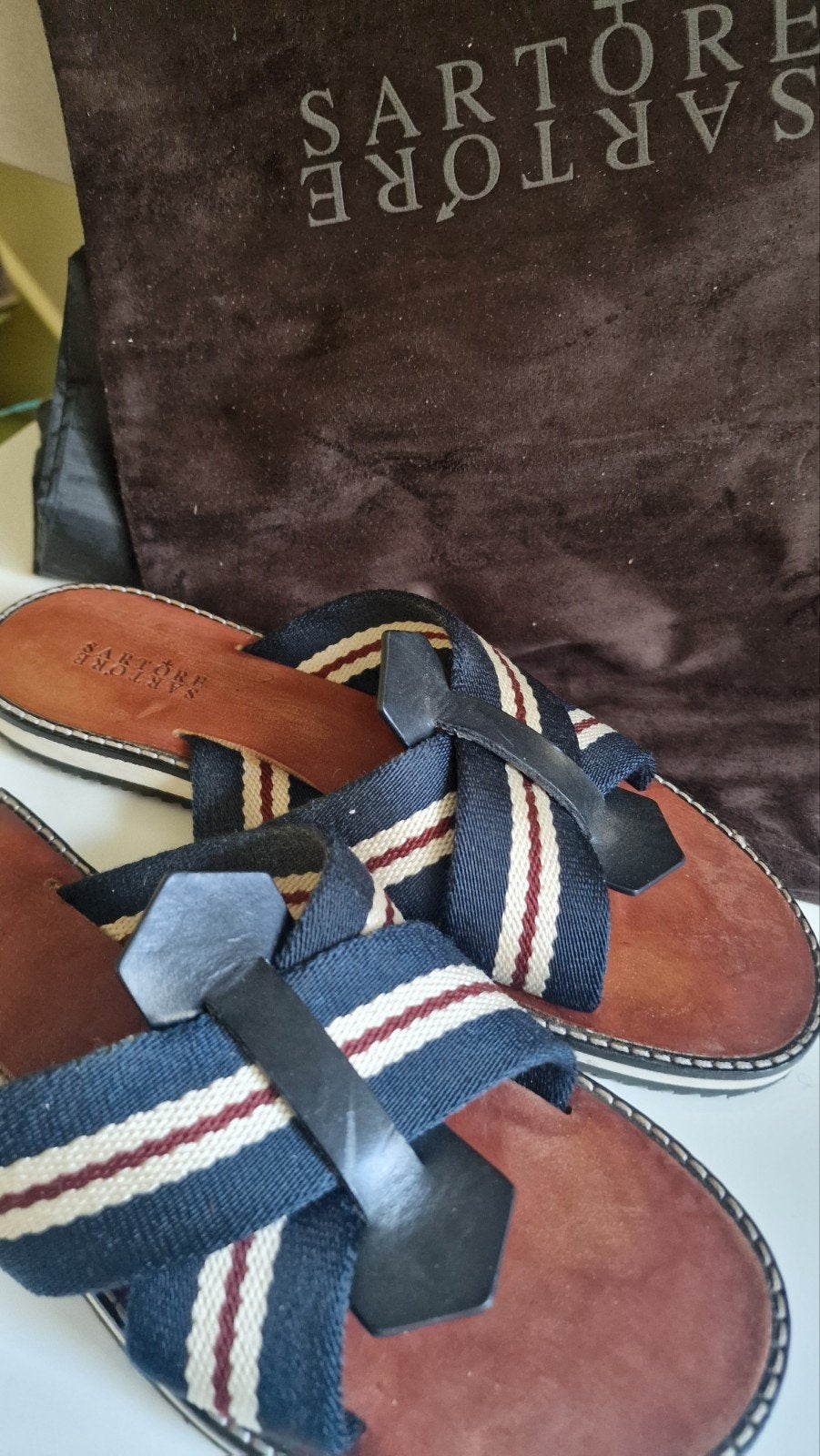Sartore slippers 37,5, Kleding | Dames, Schoenen, Ophalen of Verzenden