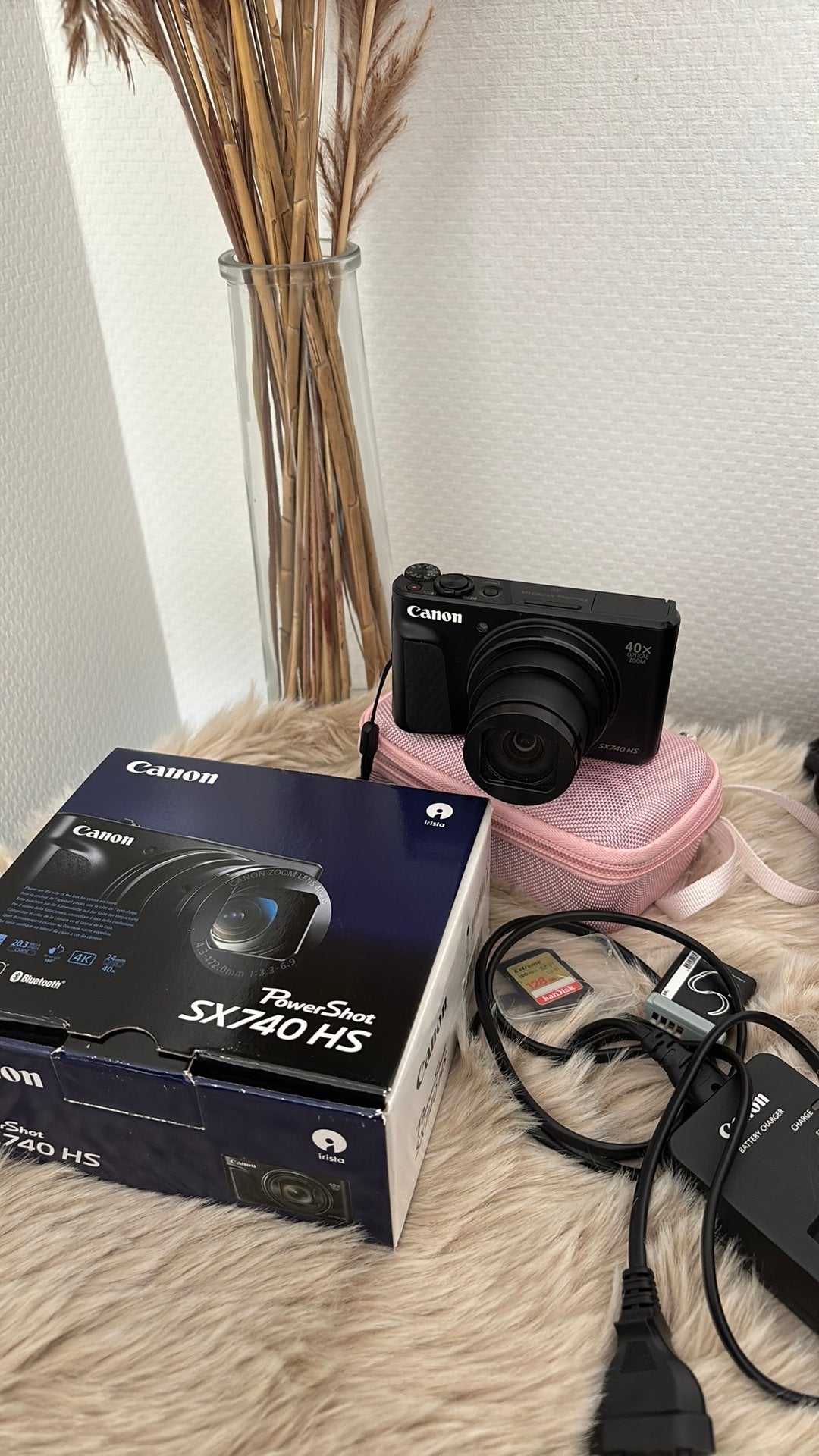Canon PowerShot SX740HS, Audio, Tv en Foto, Fotocamera's Digitaal, Zo goed als nieuw, Compactcamera, Canon, 8 keer of meer, Bluetooth