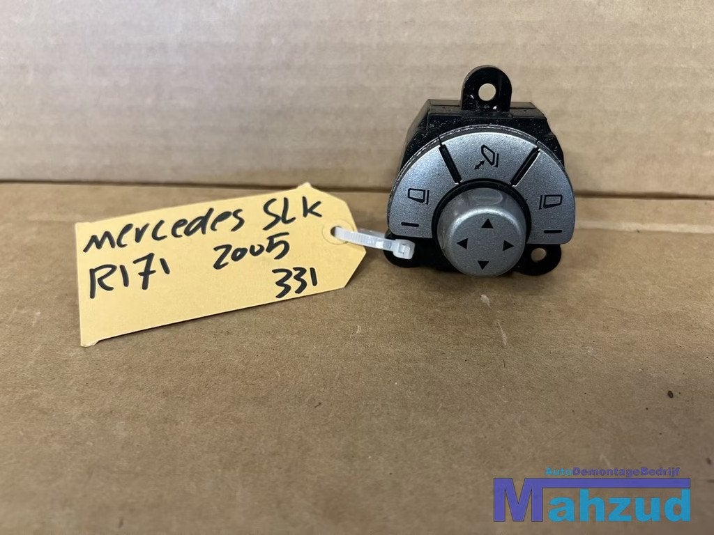 MERCEDES SLK R171 Spiegelverstelling schakelaar 2004-2011, Auto-onderdelen, Dashboard en Schakelaars, Gebruikt, Mercedes-Benz AG