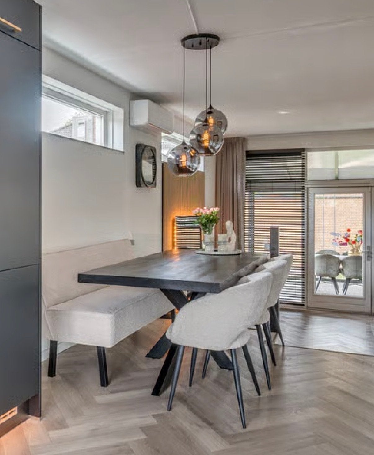 Moderne Eetkamer en Woonkamer Set, Ophalen