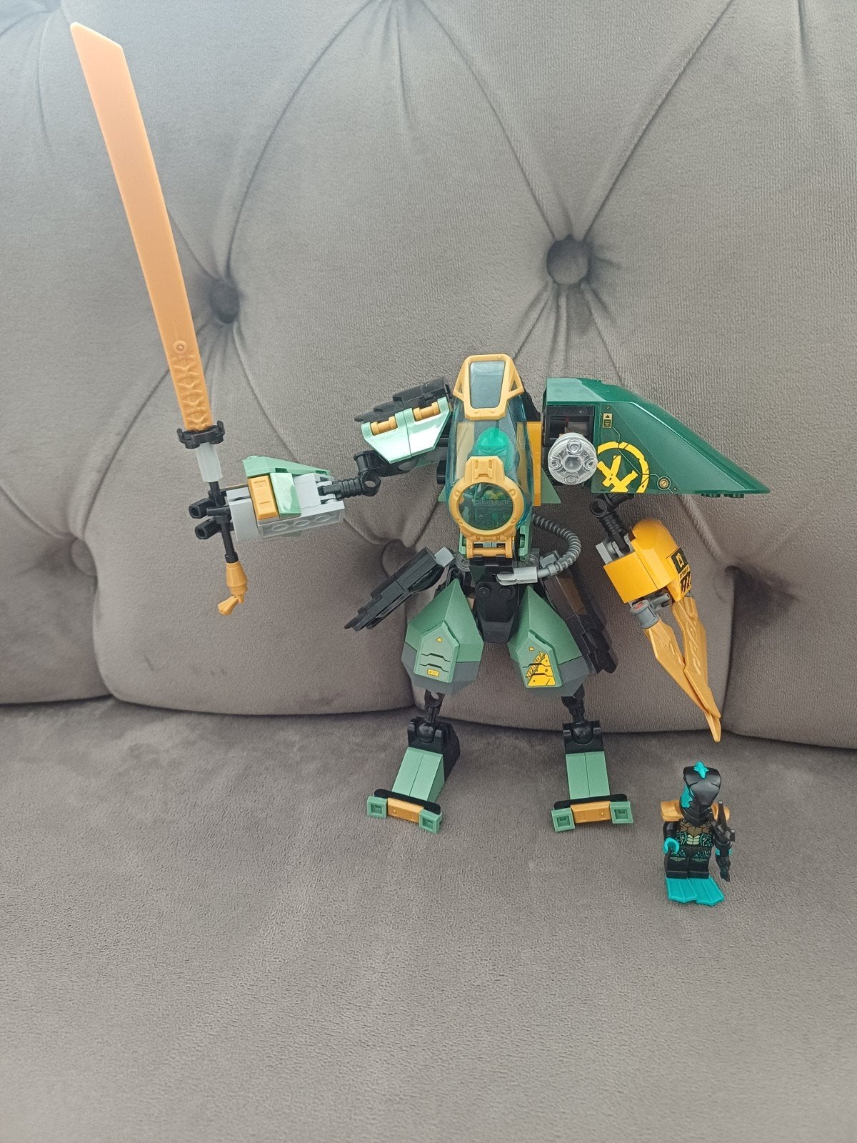LEGO NINJAGO Lloyd's Hydro Mech 71750, Ophalen, Zo goed als nieuw