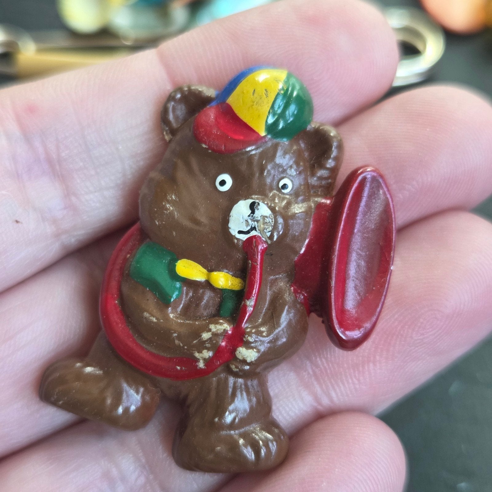 Vintage broche, Ophalen of Verzenden, Zo goed als nieuw, Overige materialen