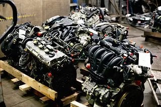 Tweedehands en gereviseerde motoren, Ophalen, Gereviseerd