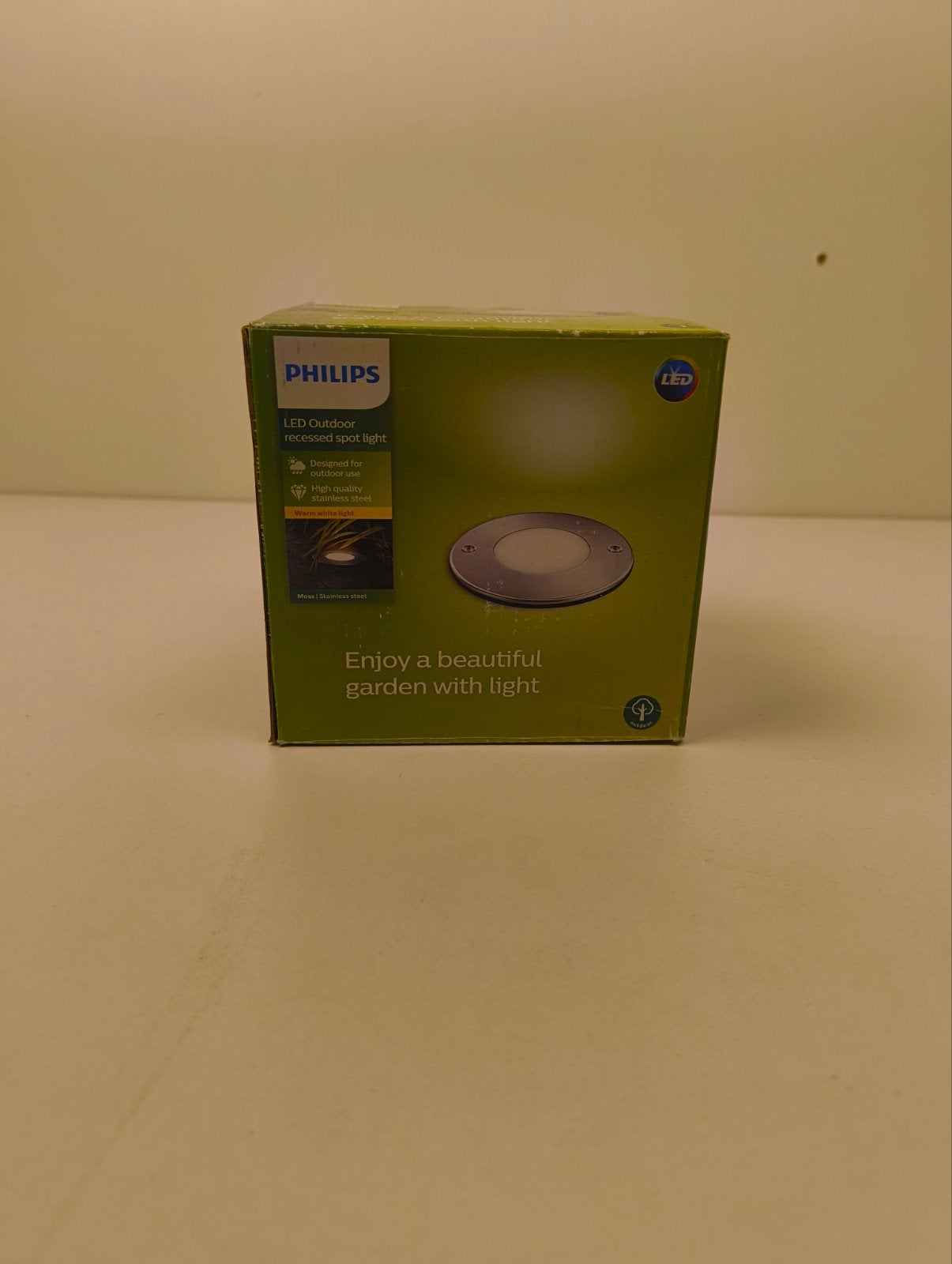 Philips LED Buiten Inbouwspot - RVS, Warm Wit Licht, Philips, Ophalen of Verzenden, High Tech Campus 52, 5656 AG Eindhoven, Nederland
