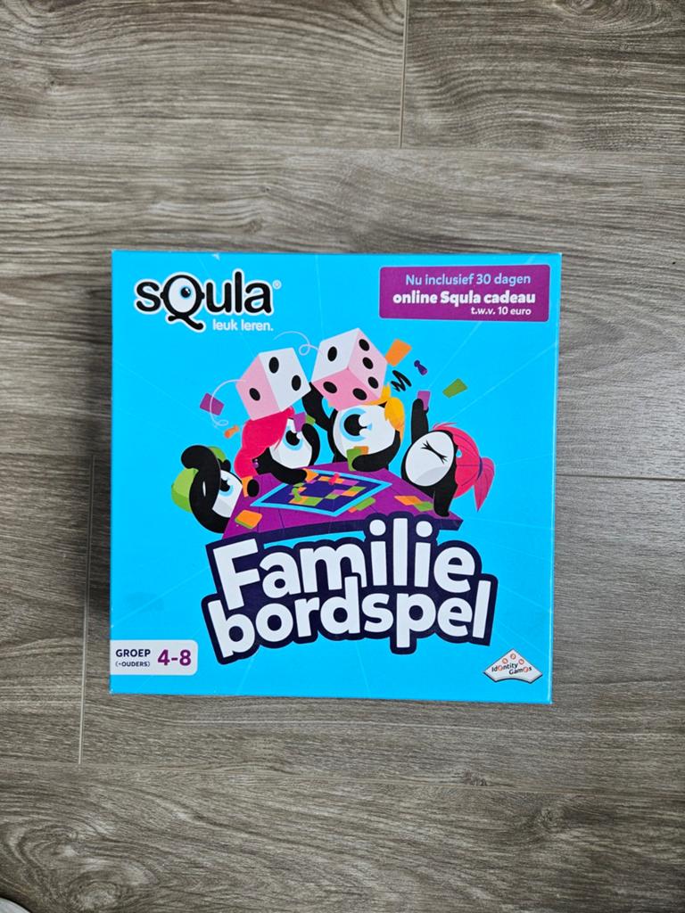 Squla familie bordspel, Ophalen of Verzenden, Zo goed als nieuw