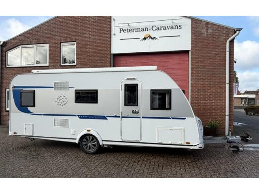 Knaus Sport Silver Selection 580 QS Incl. Mover en Luifel, Caravans en Kamperen, Luifel, Rondzit, Bedrijf, Overige typen