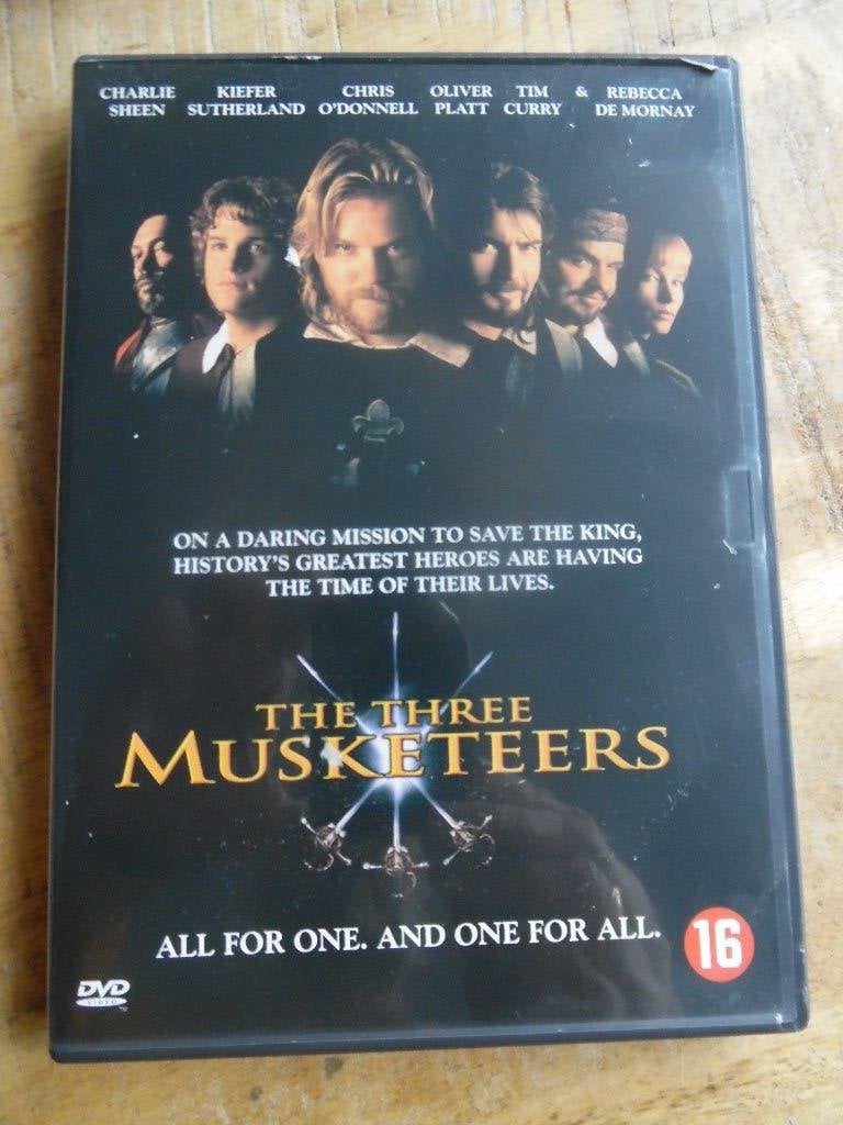 AVONTUUR SPEKTAKEL - THE THREE MUSKETEERS - CHARLIE SHEEN, Alle leeftijden, Ophalen of Verzenden, Gebruikt, Overige gebieden