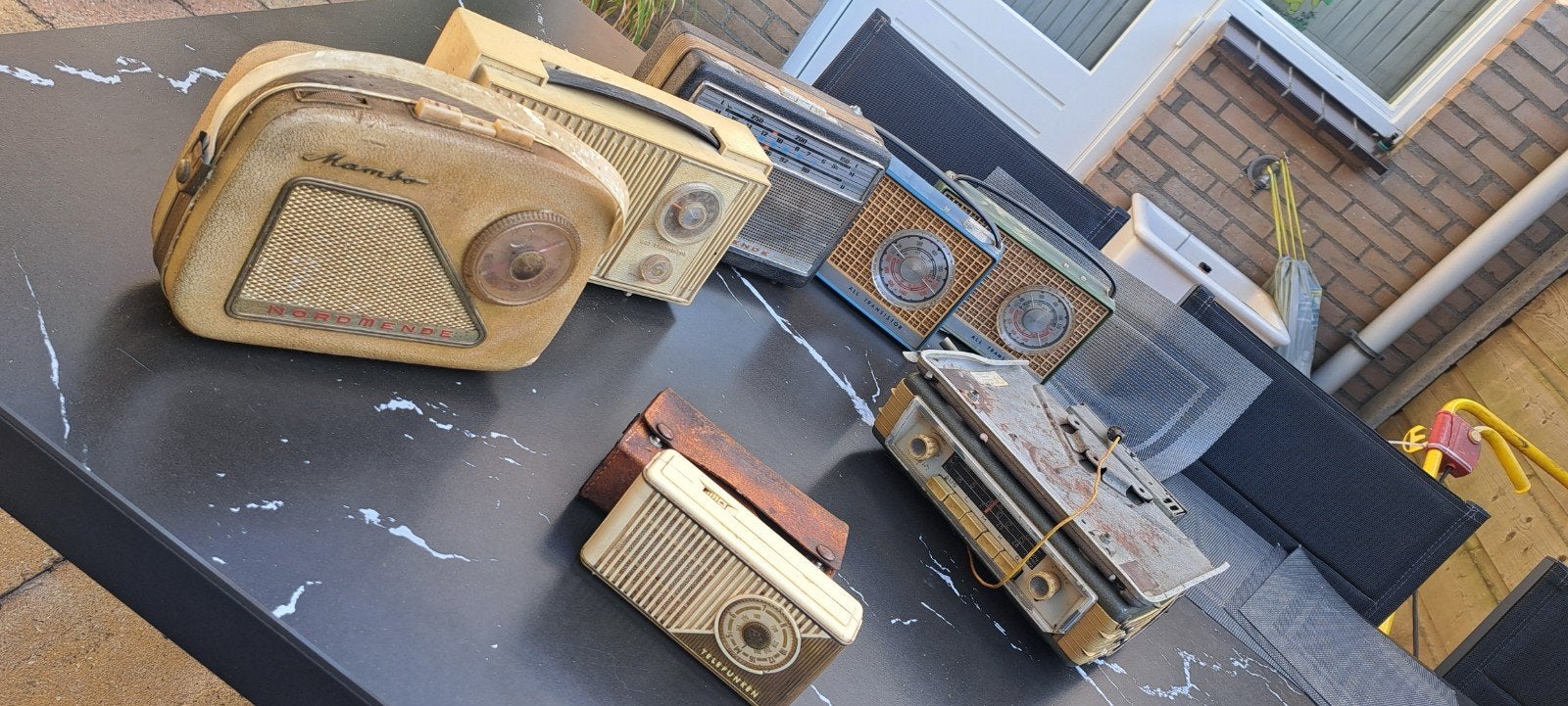 Philips Nordmende Telefunken Sharp Blaupunkt Transistorradio, Ophalen of Verzenden, Overige typen