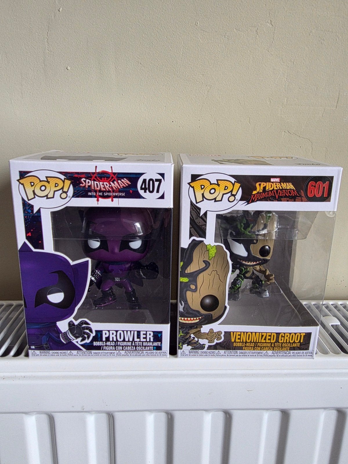 Funko Pop! Spider-Man: Prowler & Venomized Groot, Kinderen en Baby's, Speelgoed | Actiefiguren, Ophalen