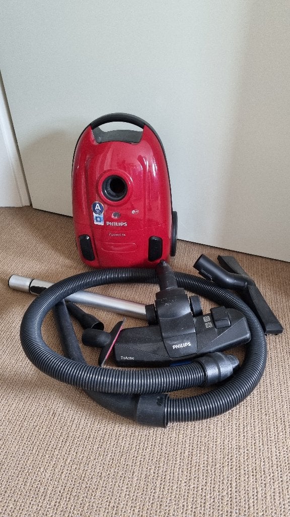 Philips stofzuiger met accessoires, Philips, Zo goed als nieuw, Minder dan 1200 watt, Steelstofzuiger