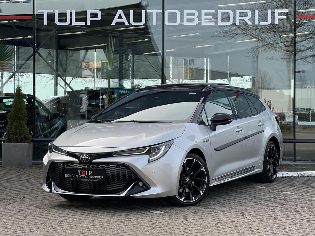 Toyota Corolla Touring Sports 2.0 Hybrid GR-Sport Plus Mooi!, Auto's, 1345 kg, Gebruikt, Zwart, 4 cilinders