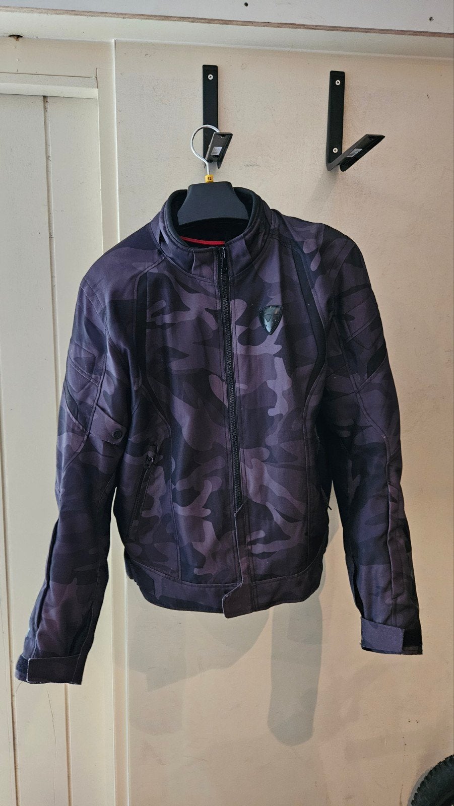 Revit Flare All Season Motorjas Camouflage Zwart/Grijs XL, Ophalen of Verzenden