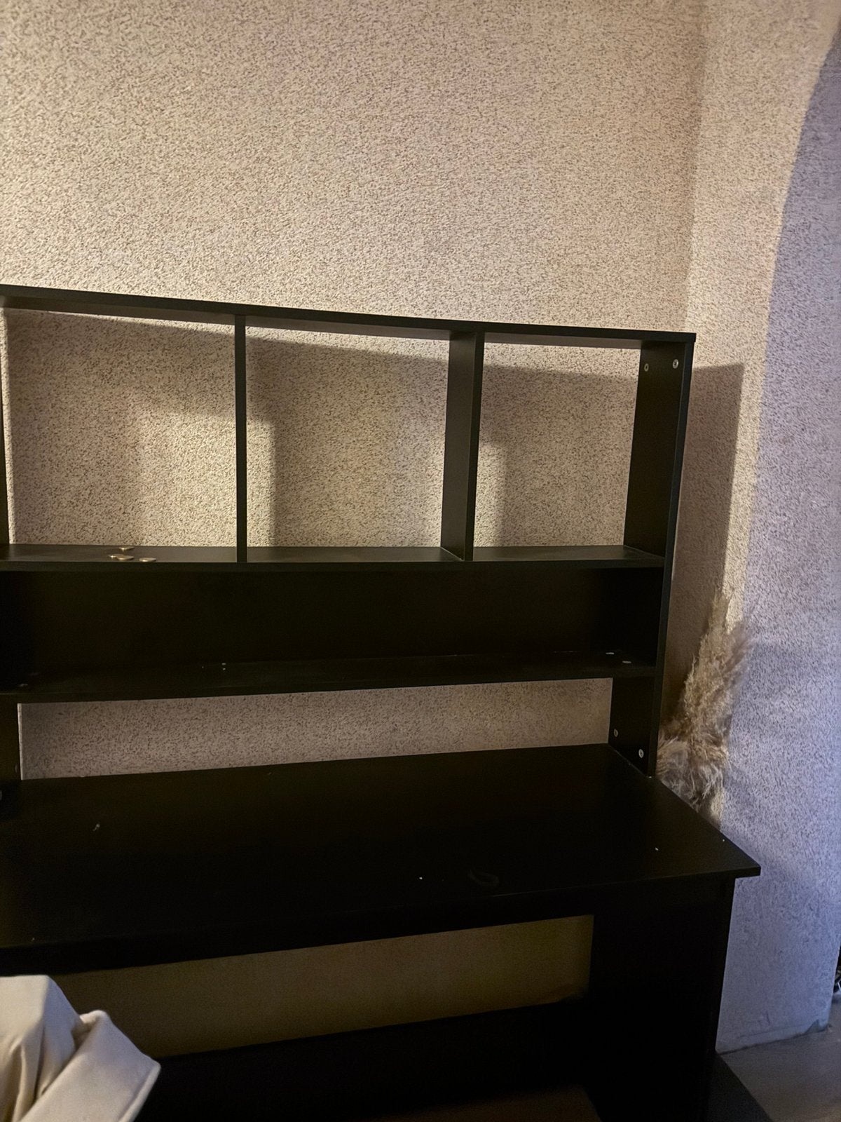 Zwarte burea, Huis en Inrichting, Kasten | Wandmeubels, Ophalen, Zo goed als nieuw, Minder dan 150 cm, Minder dan 100 cm