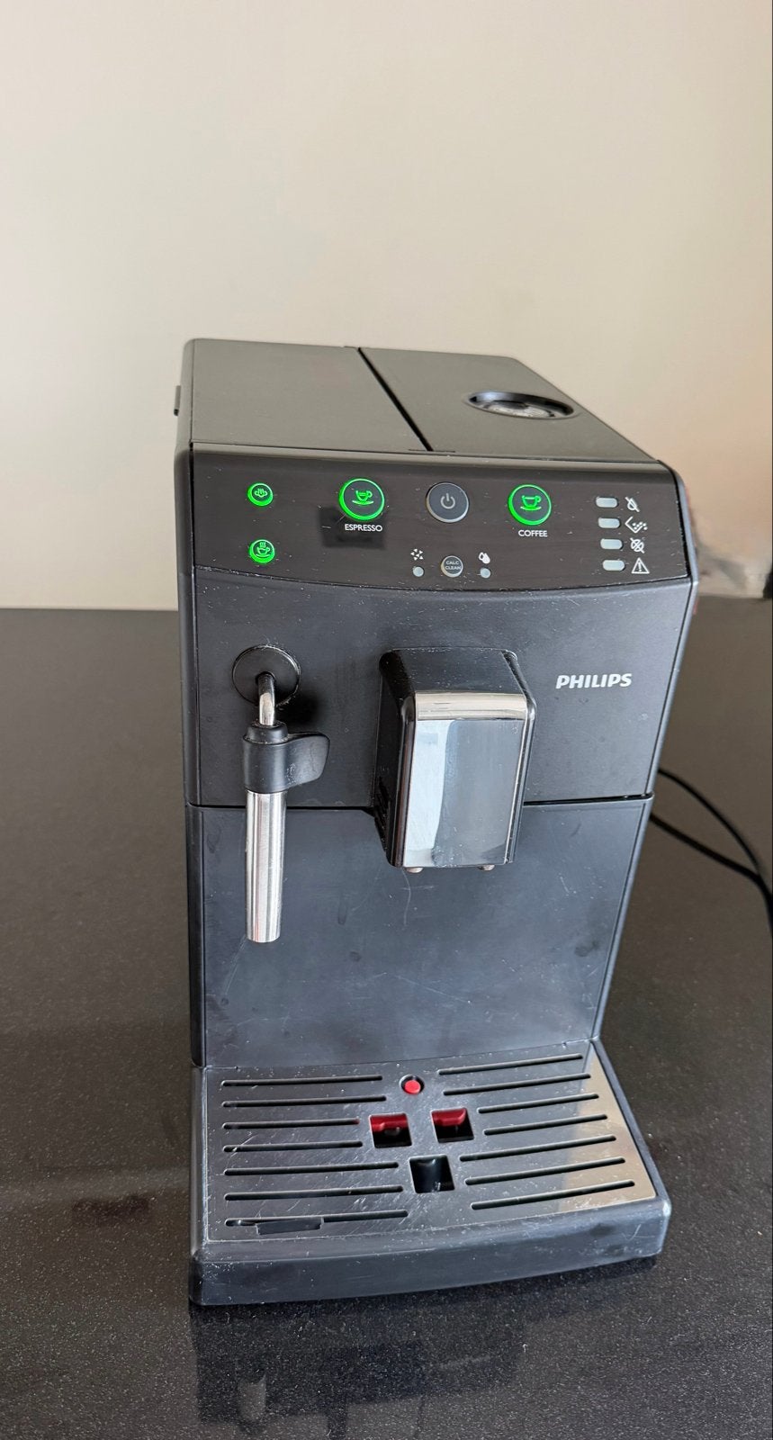 philips HD8821 apparaat - Zwart, Goede Staat, Gebruikt, Koffiemachine, Koffiebonen, Ophalen