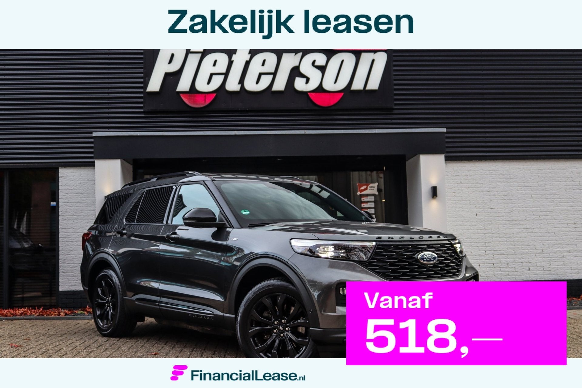 Ford Explorer 3.0 V6 EcoBoost PHEV ST-Line 7p DEALER OH VOL!, Automaat, Dealer onderhouden, 2441 kg, Bedrijf