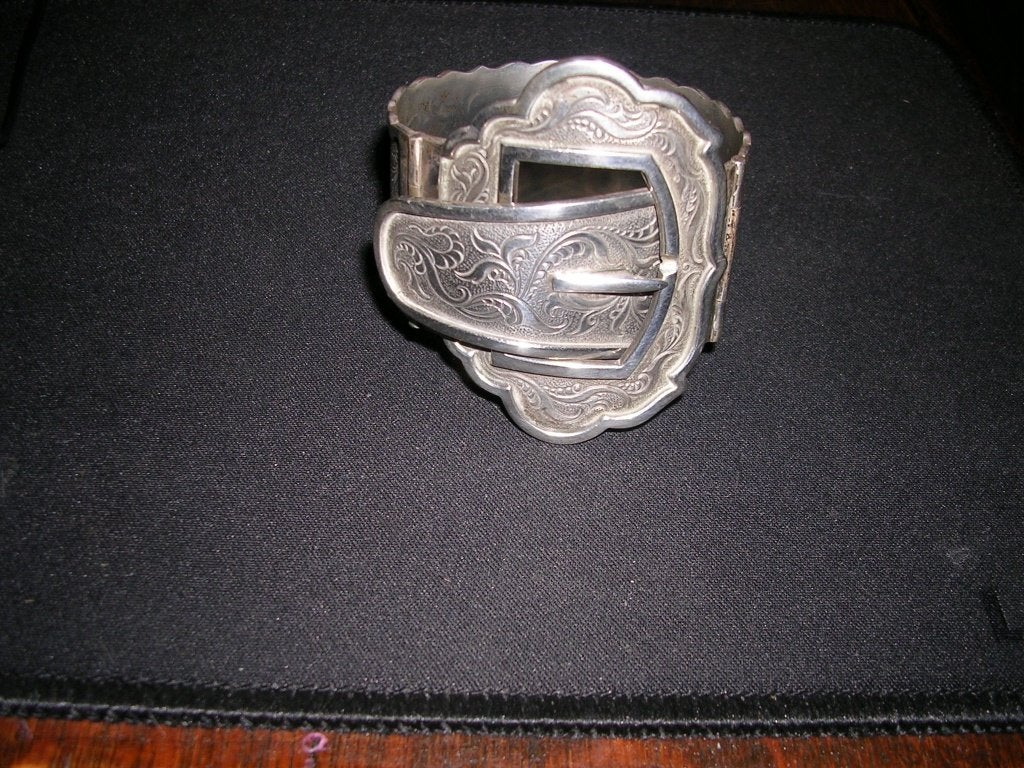 Heel mooie zware zilveren GESP  of Armband, Ophalen of Verzenden, Zilver