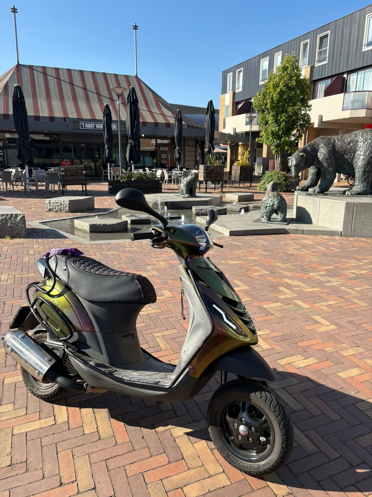 Zip 172cc a1, Fietsen en Brommers, Scooters | Piaggio, Ophalen, Tweetakt, Zip, Zo goed als nieuw