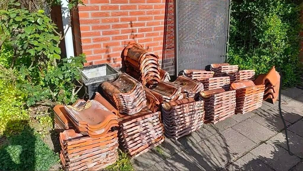 Gratis dakpannen (WD&S) - diverse types, Ophalen
