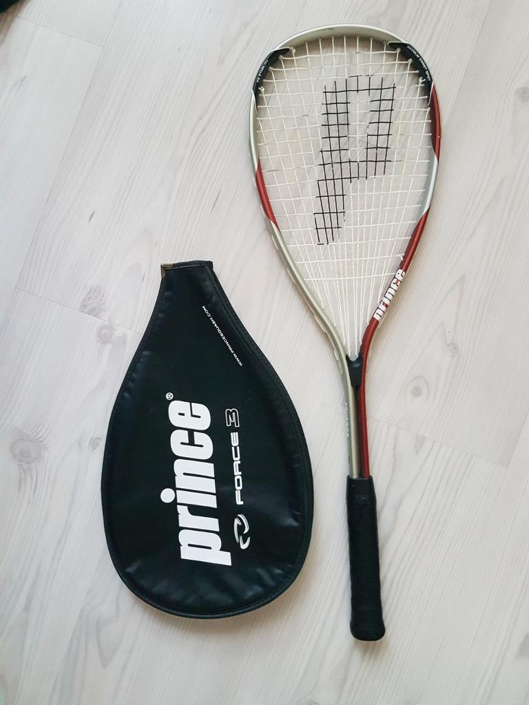 Prince squash racket, Ophalen of Verzenden, Zo goed als nieuw