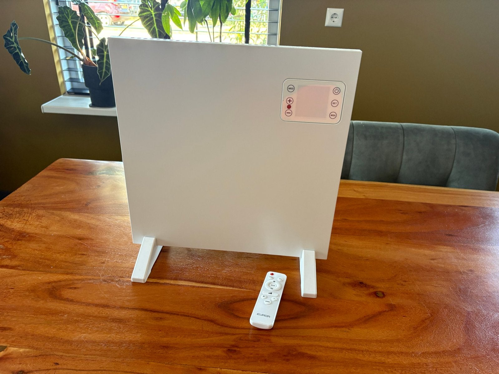 Eurom Alutherm 400XS Wifi White Kachel met afstandsbediening, 30 tot 80 cm, Kachel, Minder dan 60 cm, Ophalen of Verzenden