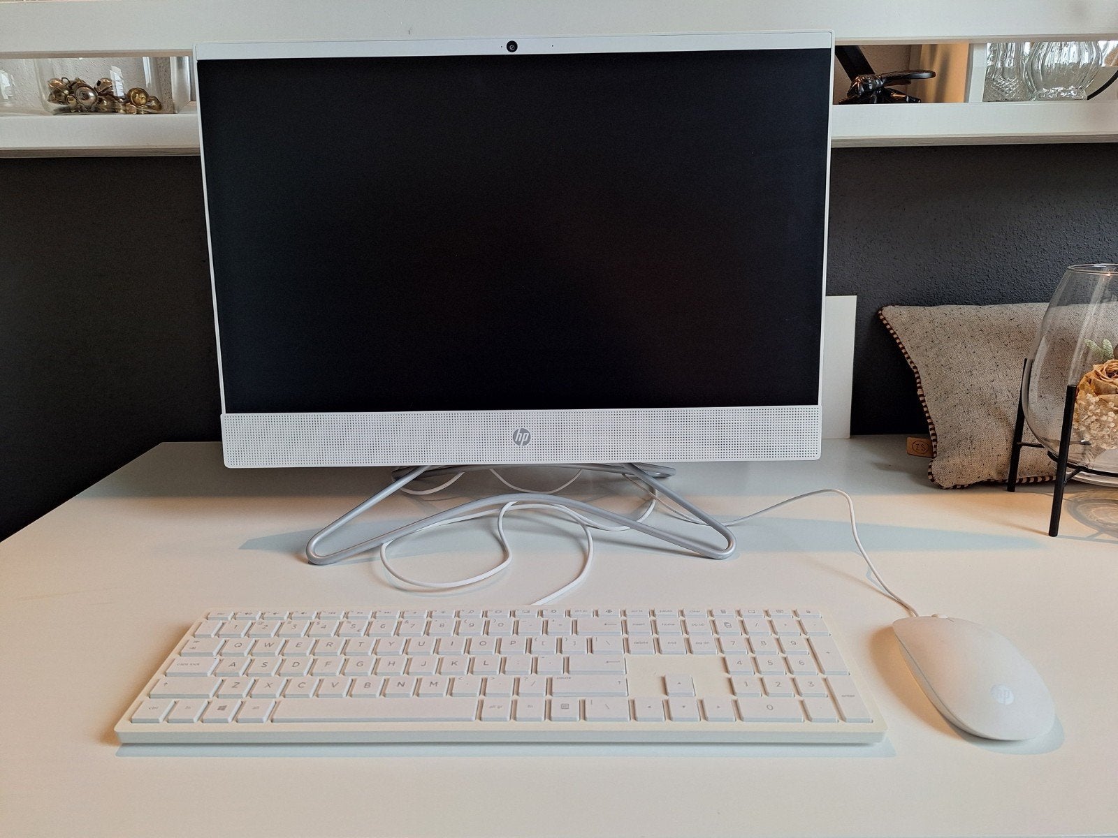 HP All-in-One Desktop PC - Zo goed als nieuw, Computers en Software, Onbekend, Met monitor, 8 GB, Ophalen of Verzenden
