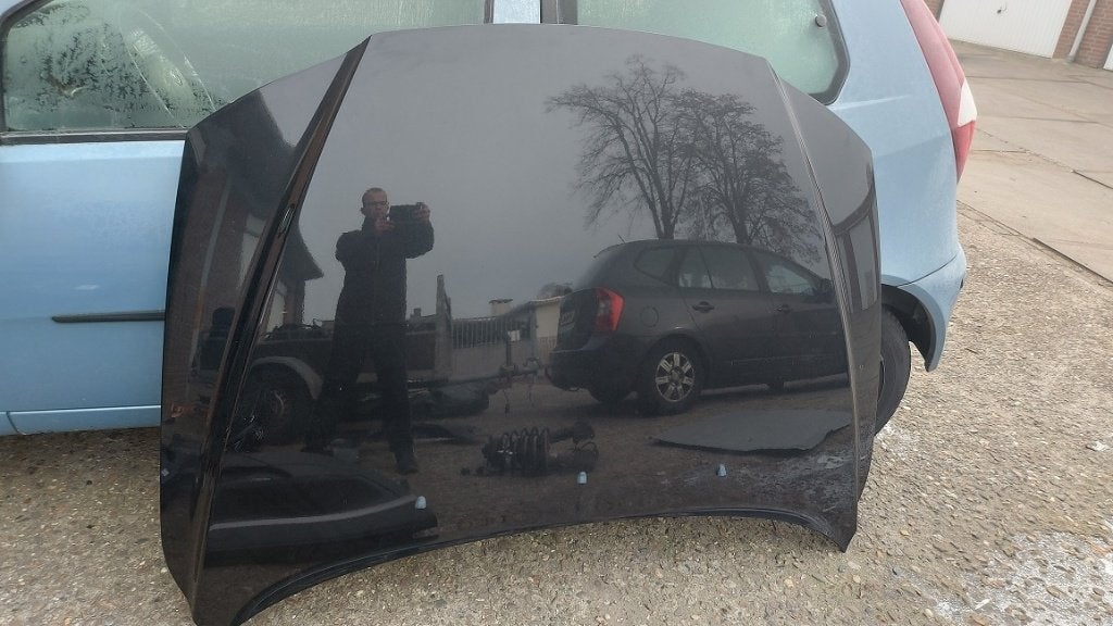 Zwarte motorkap Volvo S80 uit 2004, Ophalen of Verzenden